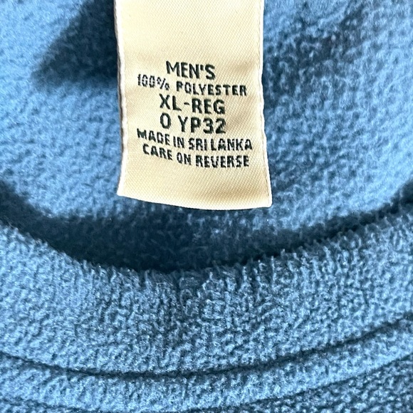 LL Bean Mens Fleece Pullover Shirt - Picture 8 of 10